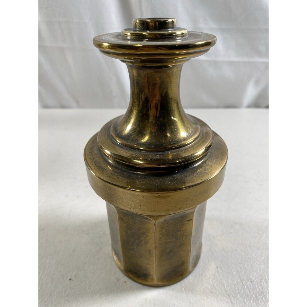 Vintage Brass Table Lamp Spacer Column Lamp Parts #207